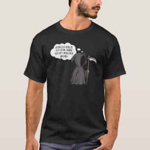 Camiseta Vacío profesional de humor negro de arca parca