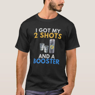Camiseta Vacuna anti-divertida me dio mis 2 disparos de Vod
