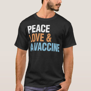 Camiseta Vacuna de amor por la paz ProVaccine Premium