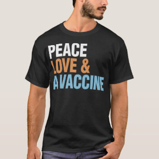 Camiseta Vacuna de amor por la paz ProVaccine Premium