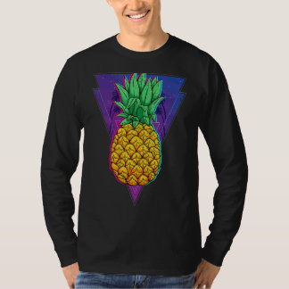 Camiseta Vacuna de verano de piña exótica Vaporwave tropica