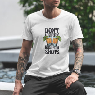 Camiseta Vacuna divertida para beber
