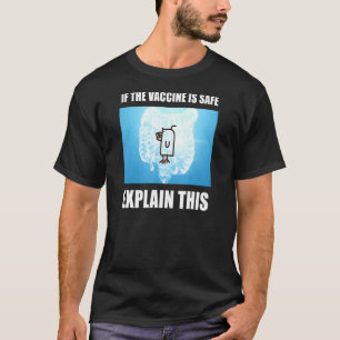 Camiseta Vacuna meme Extraño Chiste progresivo de miembro i