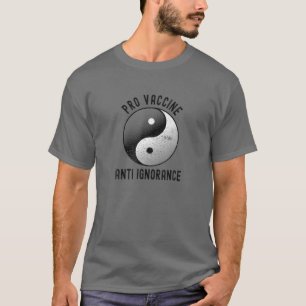 Camiseta Vacuna Pro Anti Ignorancia - Vacunación Completa