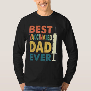 Camiseta Vacuna Pro Mejor Vacunada Papá Ever S