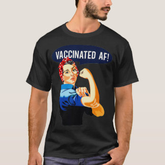 Camiseta Vacuna Vacunada De AF Pro Vacunada Rosie The Ri