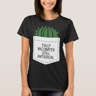 CAMISETA VACUNACIÓN CACTUS TOTALMENTE VACUNADA