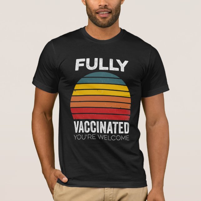Camiseta Vacunación completa Pro-Vacuna (Anverso)