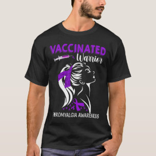 Camiseta Vacunación Guerrero Fibromialgia Conciencia