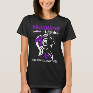 Camiseta Vacunación Guerrero Fibromialgia Conciencia