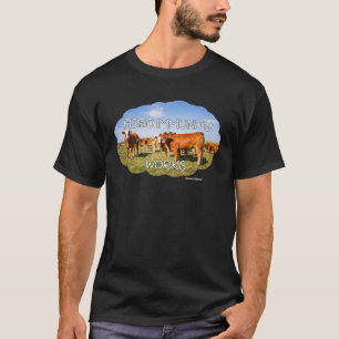Camiseta Vacunación por diversión de vacas vacas con inmuni