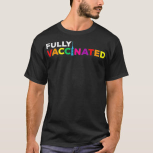 Camiseta Vacunación Pro completa Orgullo Arcoiris LGB
