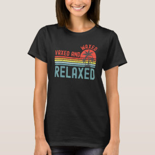 Camiseta Vacunación Relajada Y Válida Totalmente Vacunada