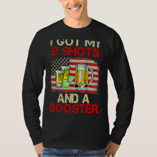 Camiseta Vacunación Tengo Mis Dos Vacunas Y Un Booster