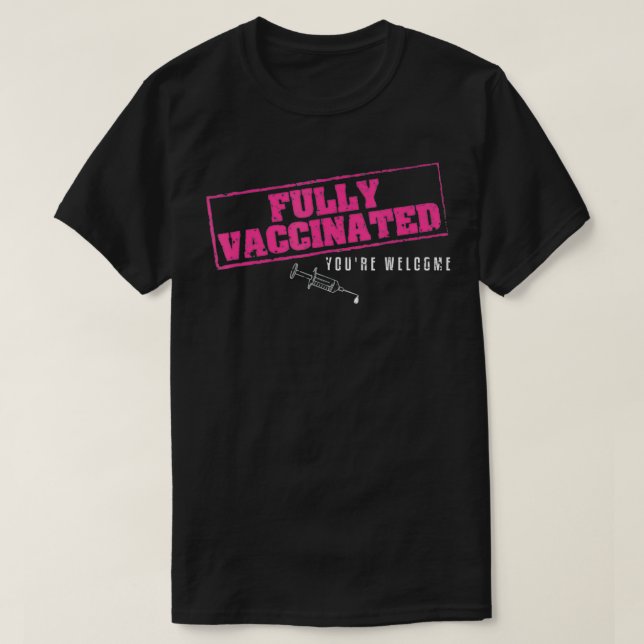 Camiseta Vacunación Vacunada de Gripe Vacunada Gift I Pro (Diseño del anverso)