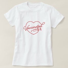 Camiseta Vacunada Al Estilo Vintage