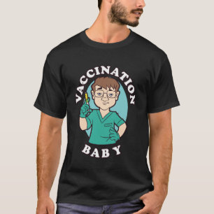 Camiseta Vacunado 2021 Estoy vacunado contra la gripe si