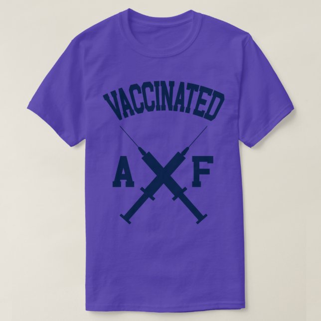 Camiseta Vacunado AF 1 (Diseño del anverso)