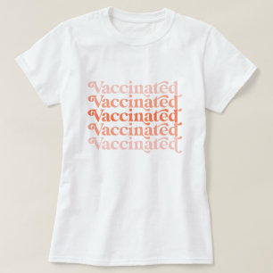 Camiseta Vacunado en forma de cosecha