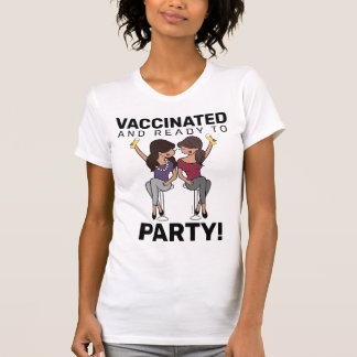 Camiseta Vacunado y listo para Fiesta - Cerveza