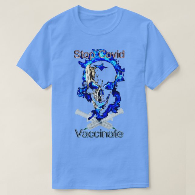 Camiseta vacunar 3 (Diseño del anverso)