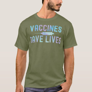 Camiseta Vacunas antitintes salvan vidas 2021 ProVaccine