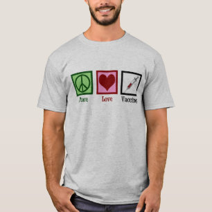 Camiseta Vacunas de amor por la paz