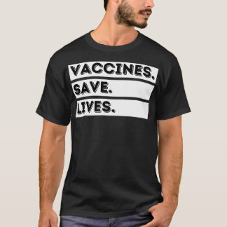 Camiseta Vacunas salvan vidas ProVacuna e Inmunización