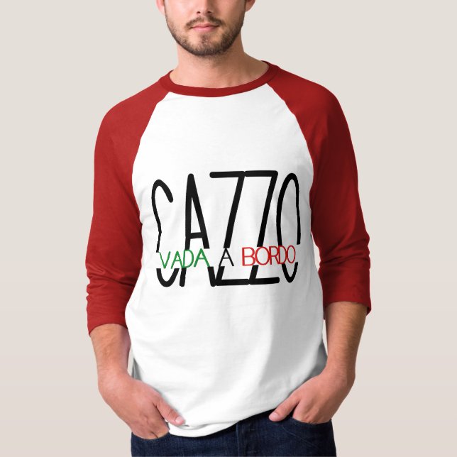 Camiseta Vada un Bordo Cazzo (Anverso)