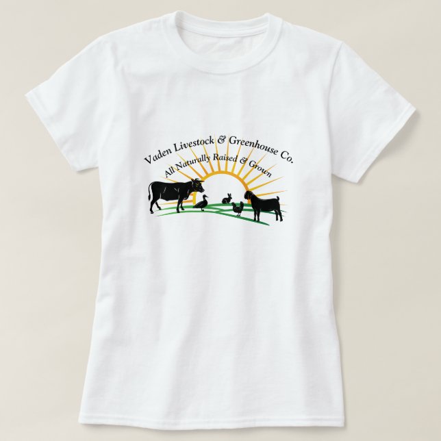 Camiseta Vaden Livestock (Diseño del anverso)