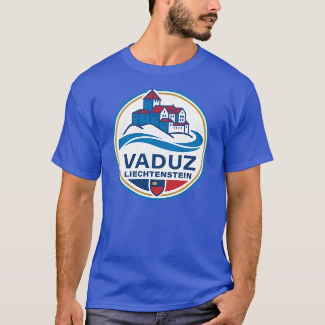 Camiseta Vaduz Liechtenstein Europe (Anverso)
