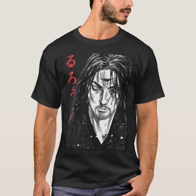 Camiseta Vagabond Manga Musashi Miyamoto (Anverso)