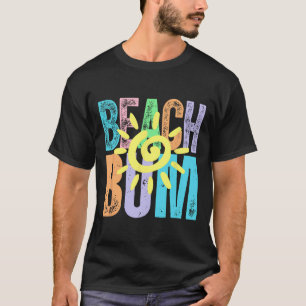 Camiseta Vagabundo de la Playa Verano Ajetreado Vida de Pla