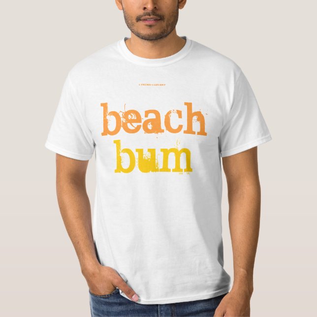 Camiseta vagabundo de playa (Anverso)