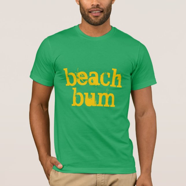 Camiseta vagabundo de playa (Anverso)