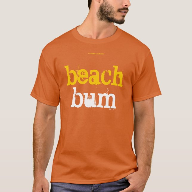 Camiseta vagabundo de playa (Anverso)