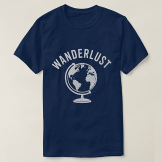Camiseta Vagabundo Globo Antiguo Explorador de Viajes