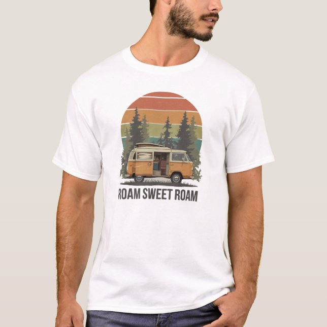 Camiseta Vagar Dulce Vagar - Camping (Anverso)