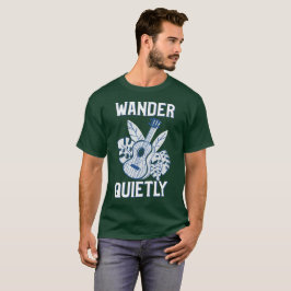 Camiseta Vagar Silenciosamente Viaja Solo