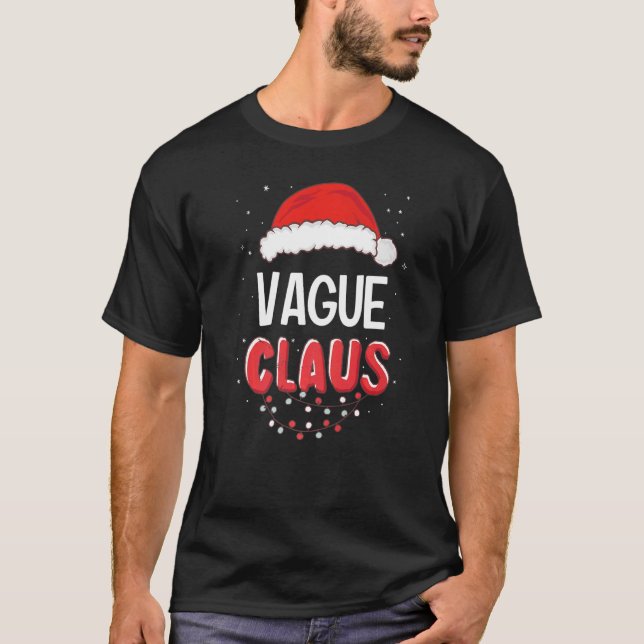 Camiseta Vagas Navidades de Santa Claus coincidiendo con Co (Anverso)