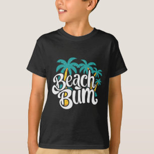 Camiseta Vago de Playa Verano Arena Vibraciones Oceánicas y
