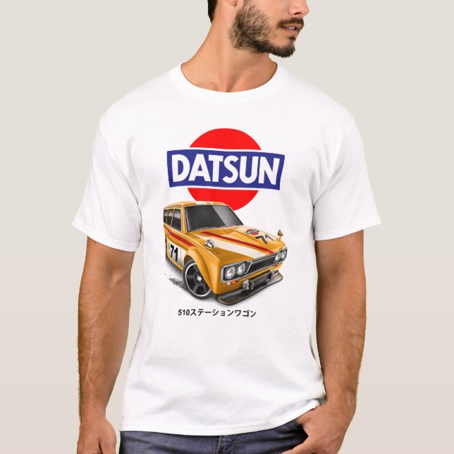 Camiseta Vagón Datsun 510 (Anverso)
