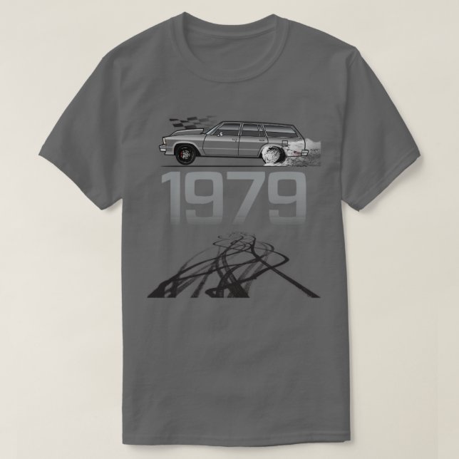 Camiseta Vagón multicolor de 1979 (Diseño del anverso)
