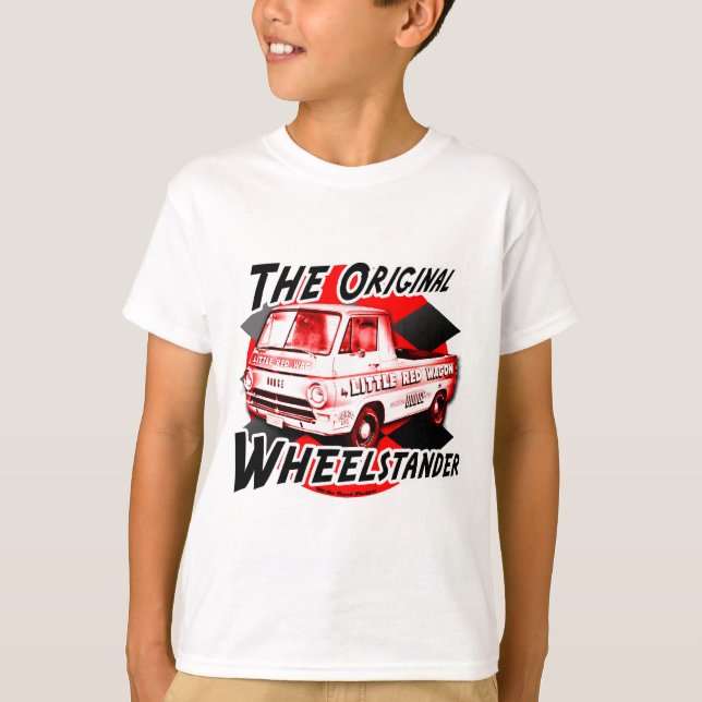 Camiseta Vagón Rojo Pequeño (Anverso)