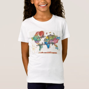 Camiseta Vague a menudo, vague siempre mapa con cita