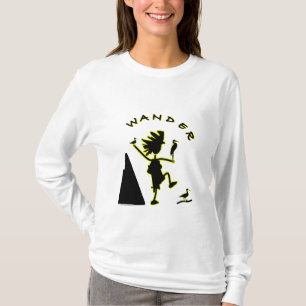 Camiseta Vague en negro