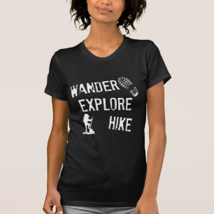 Camiseta Vague, explore, camine
