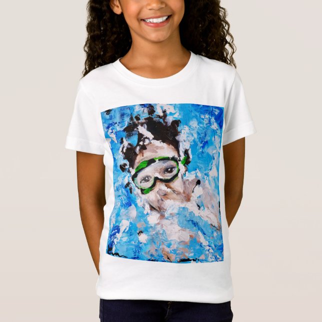 Camiseta Vague petit loup (Anverso)