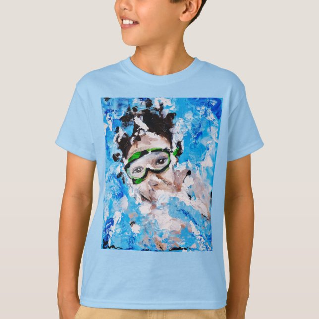 Camiseta Vague petit loup (Anverso)