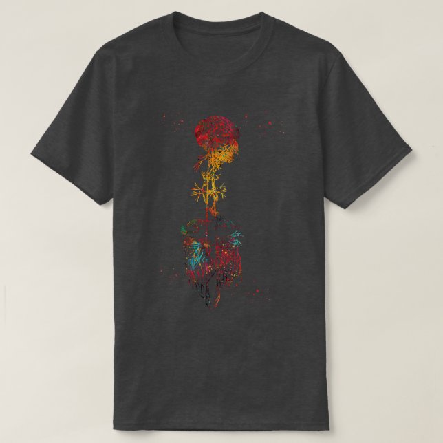 Camiseta Vagus Nerve Art 1 (Diseño del anverso)